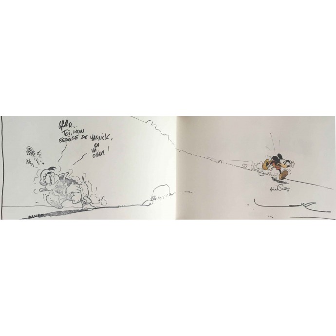 Mickey Mouse "Café Zombo" TL 2016 fnac + Dédicace Loisel - 2