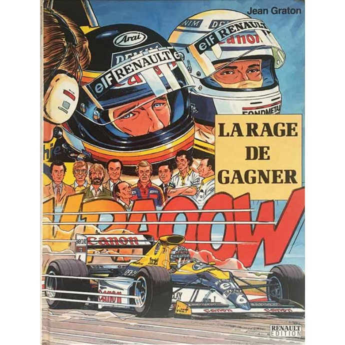 Michel VAILLANT - La Rage de gagner - Pub Renault - TL 1989 - 1