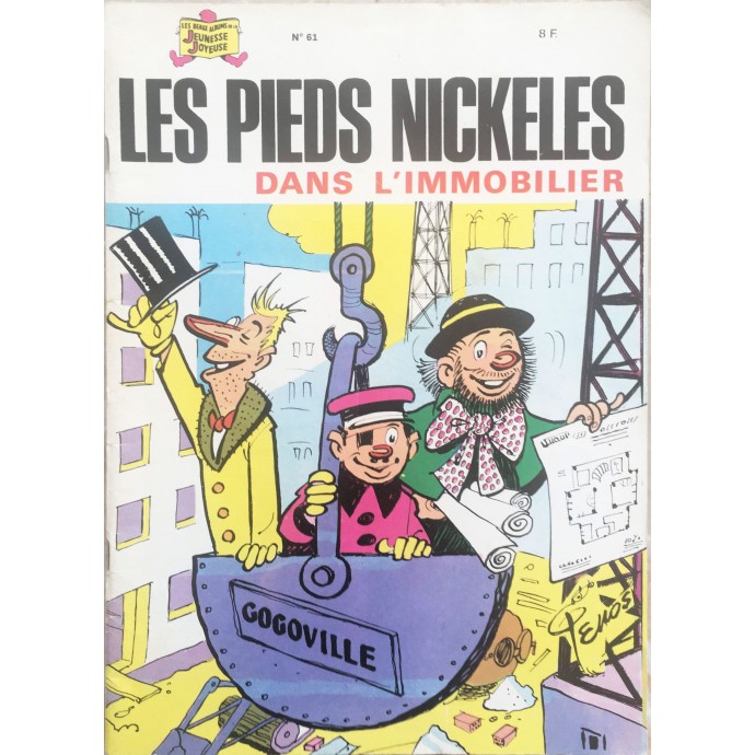 Pieds Nickelés dans l'immobilier n°61 - 1982 - 1