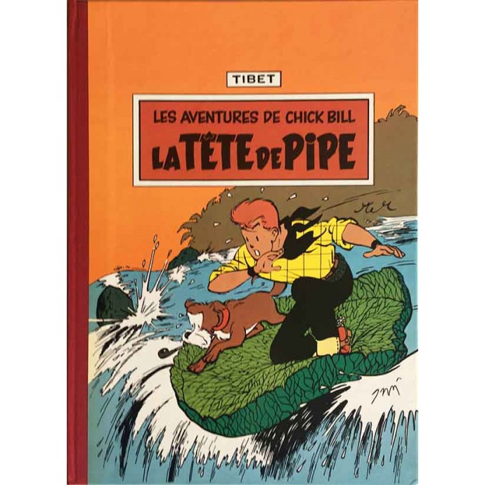 Chick Bill - La Tête de Pipe - TL 1983 signé Tibet - 1