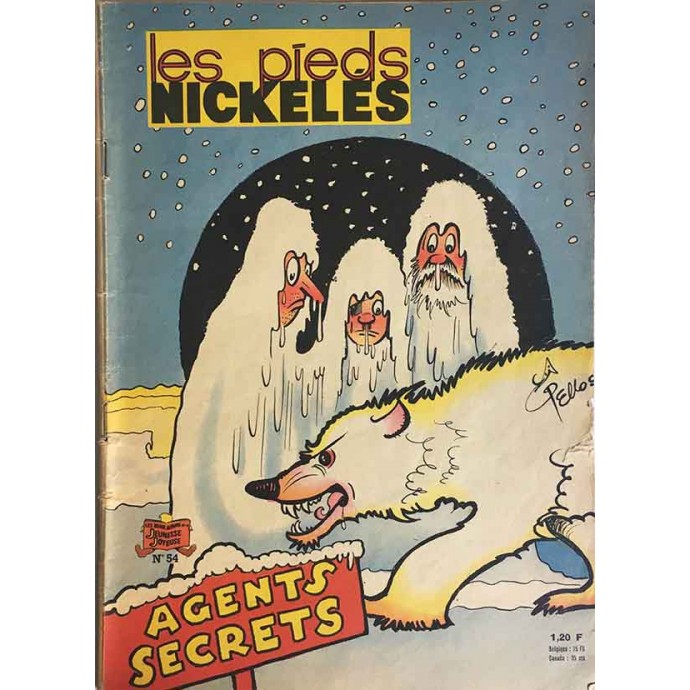 Pieds Nickelés Agents secrets n°54 - EO 1963 - 1