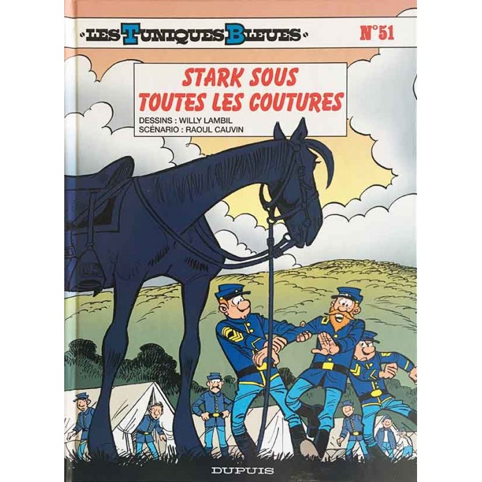 Tuniques Bleues - Coffret collector - 51. Stark sous toutes les coutures - EO 2007 + plaque émaillée - 3