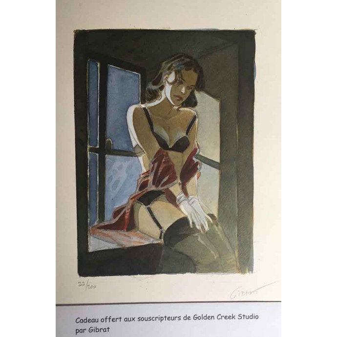 Cécile - Portfolio de Gibrat + ex-libris signé - 4