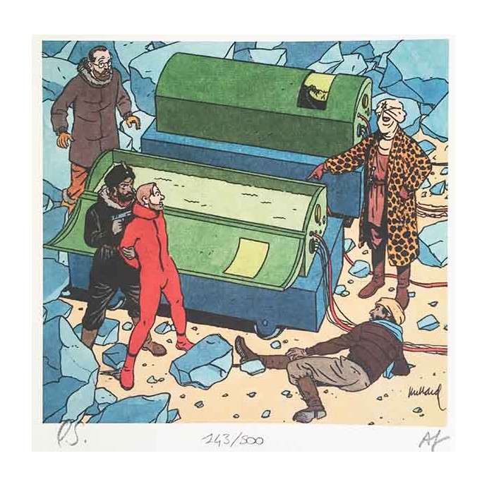Blake et Mortimer - Les Sarcophages du 6e continent t2 - TL 2004 + ex-libris - Album - 2
