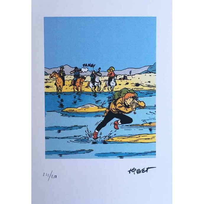 Chick Bill - Le 6ème Desperado - TL EO 2018 + ex-libris - 2