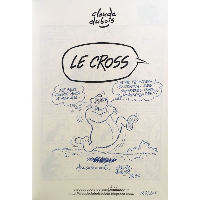 Sylvain et Sylvette - Le Cross - TL 2011 + Dédicace Dubois - 2