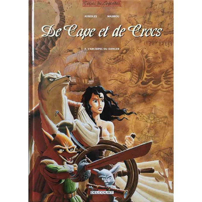 De Cape et de Crocs - 3. L'Archipel du danger - EO 1998 - 1