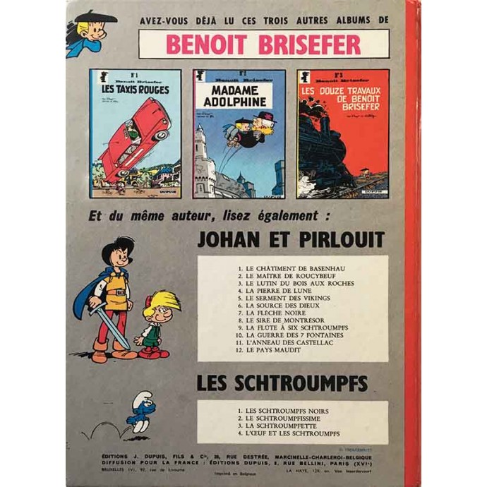 Benoit Brisefer - 4. Tonton Placide - EO 1969 - 3