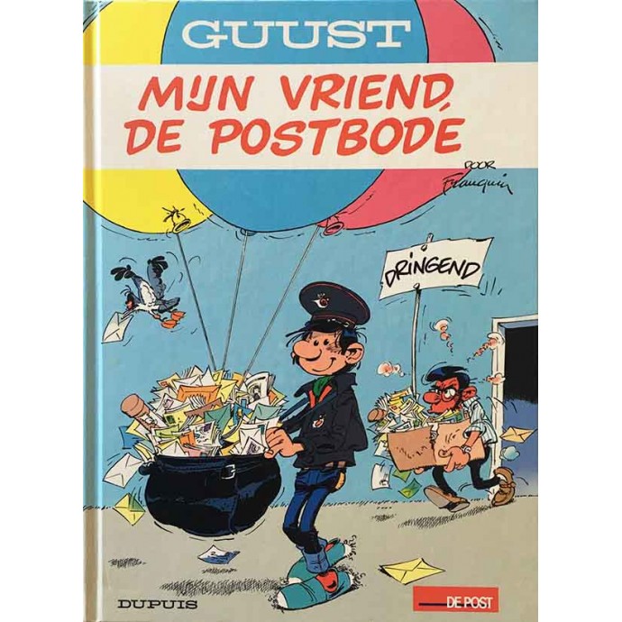 Gaston (Guust) - Le facteur est mon ami (M'jn vriend, de postbode) - Pub 1992 + Timbre - 1