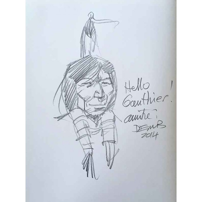 Buddy Longway - Intégrale III - La Folie des Hommes - EO 2010 + Dédicace Derib - 2