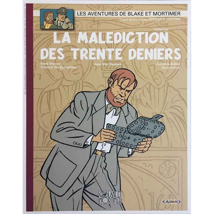 Blake et Mortimer - Intégrale La Malédiction des trente deniers - TL 2011 + ex-libris - 2