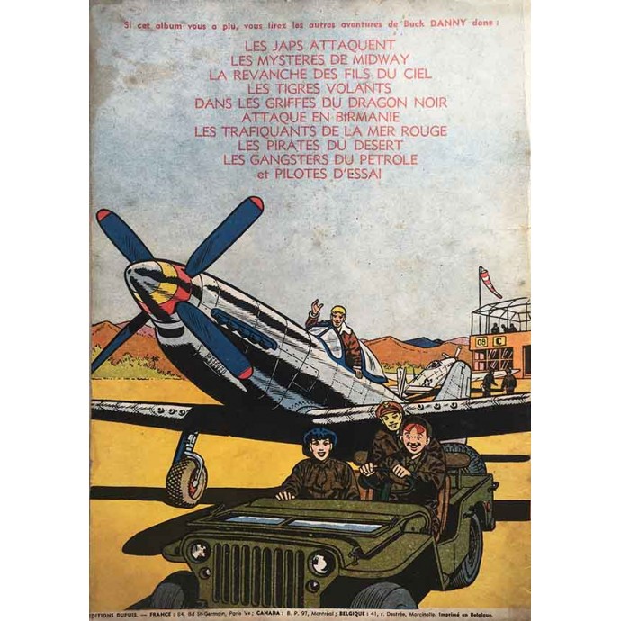 Buck Danny -11. Ciel de Corée - EO 1954 - 2