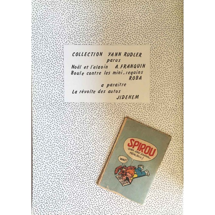 Boule et Bill - Boule contre les Mini-requins - Mini récit EO 1959 + Version N/B 1978 - 2