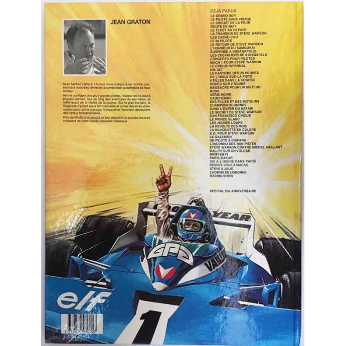 Michel VAILLANT - 46. Racing Show - EO 1985 + Dédicace - 2