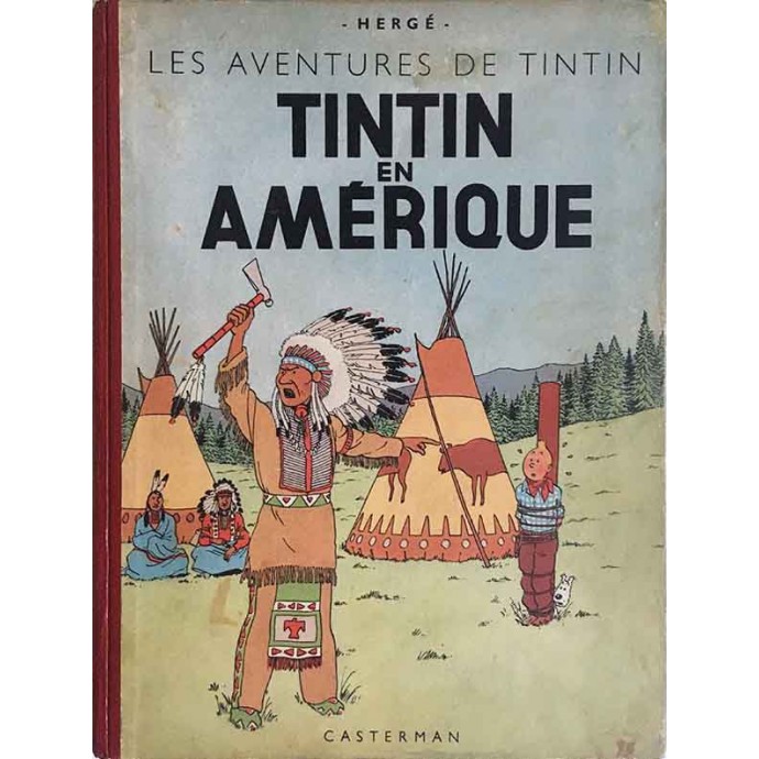 Tintin en Amérique - B3 1949 - 1