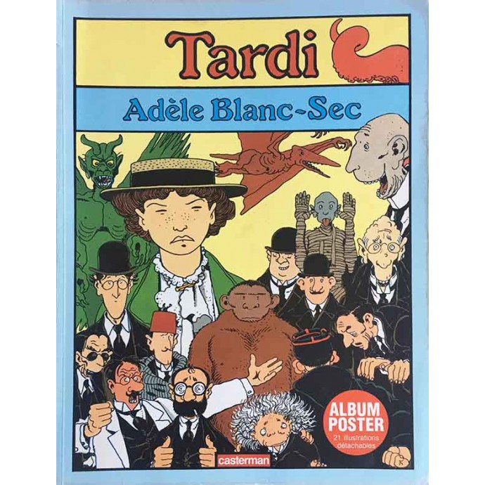 Adèle Blanc Sec - Album Poster - TL 1986 - Tardi - 1