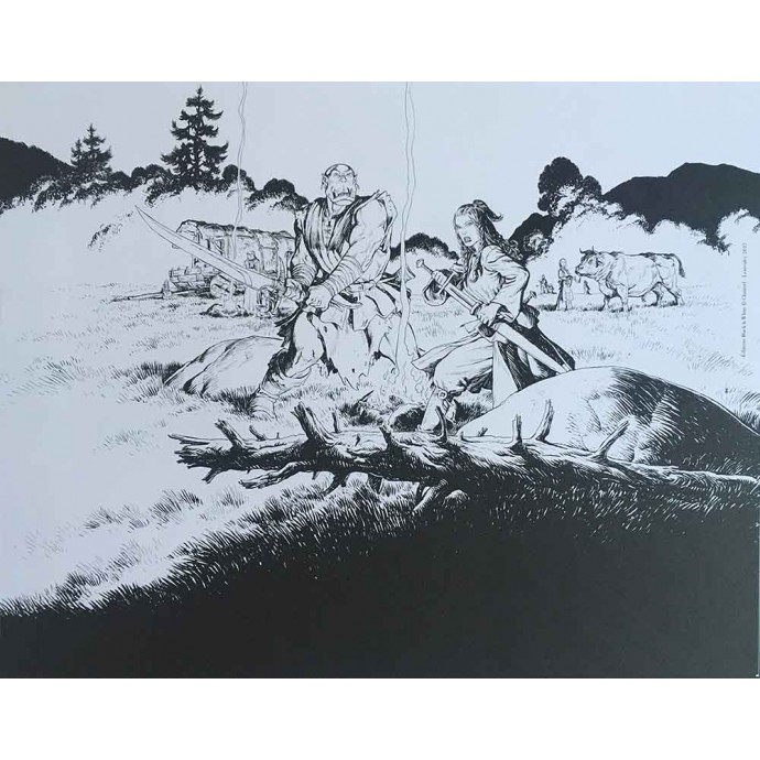 Wollodrïn - Intégrale - Le Convoi - TL 2015 BlackandWhite + Dédicace - 4