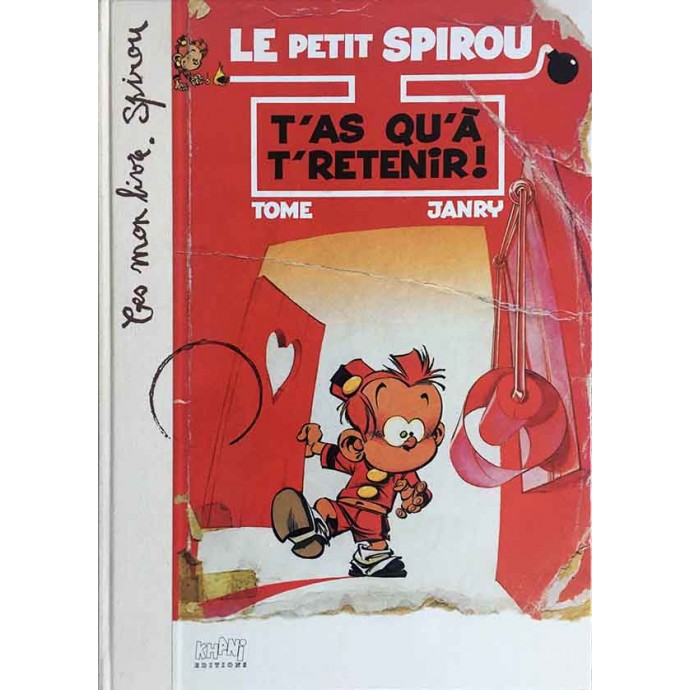 Petit Spirou - T'as qu'à te retenir - TT 1999 + ex-libris - 1