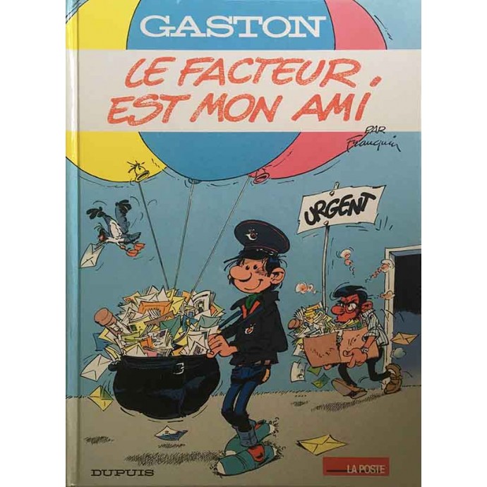 Gaston - Le facteur est mon ami - Pub 1992 + Timbre - 1