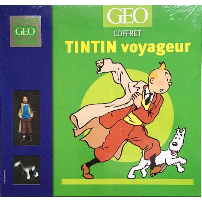 Tintin - Coffret Collector GEO Tintin voyageur avec figurines - 2009 - 1