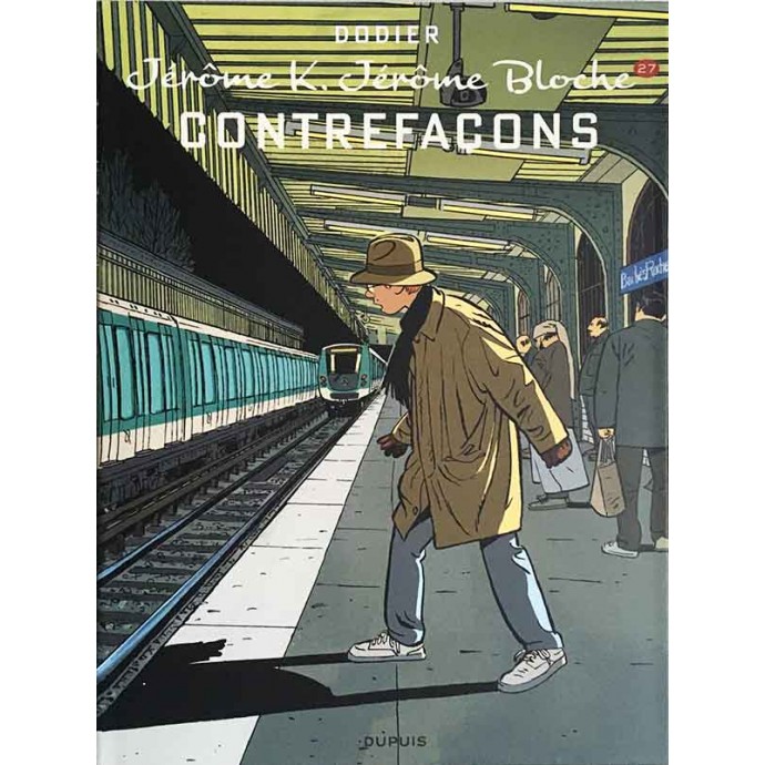 Jérôme K. Jérôme Bloche - Contrefaçons - TT 2019 + ex-libris + jaquette - 1