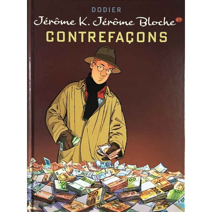 Jérôme K. Jérôme Bloche - Contrefaçons - TT 2019 + ex-libris + jaquette - 3