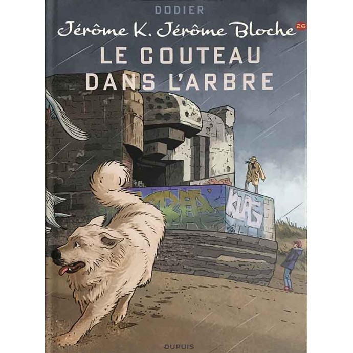 Jérôme K. Jérôme Bloche - Le couteau dans l'arbre - TT 2017 + ex-libris + jaquette - 1