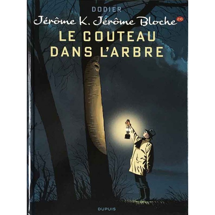 Jérôme K. Jérôme Bloche - Le couteau dans l'arbre - TT 2017 + ex-libris + jaquette - 3