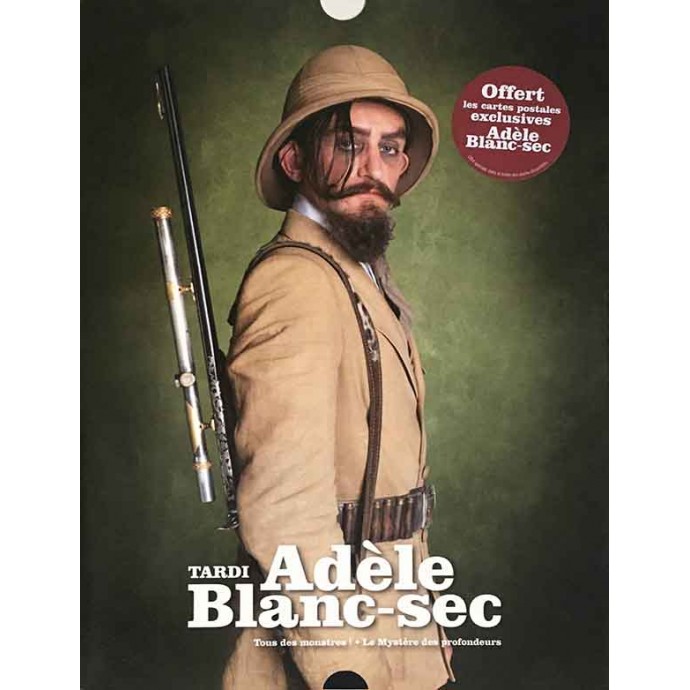 Adèle Blanc Sec - Coffret Tous des monstres! Le Mystère des Profondeurs - TL 2010 + cartes postales - 1