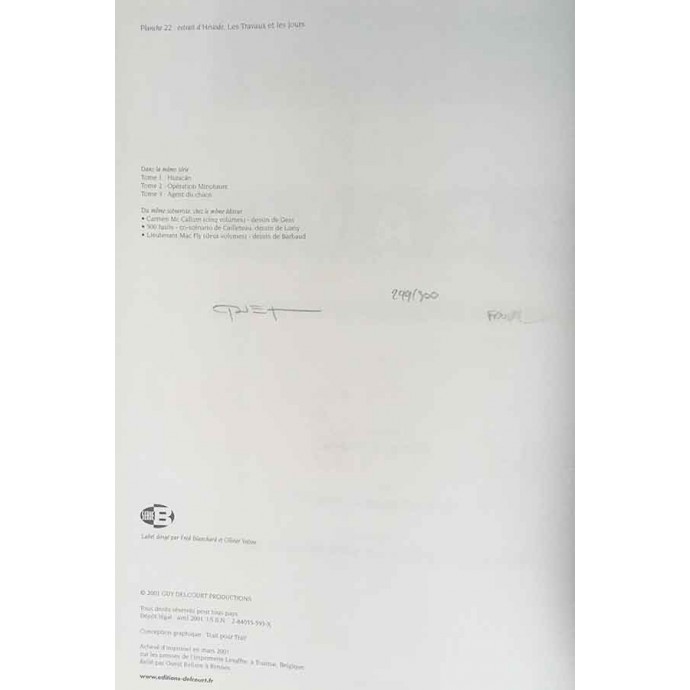 Travis - 4. Protocole Oslo - TL 2001 + ex-libris - 3