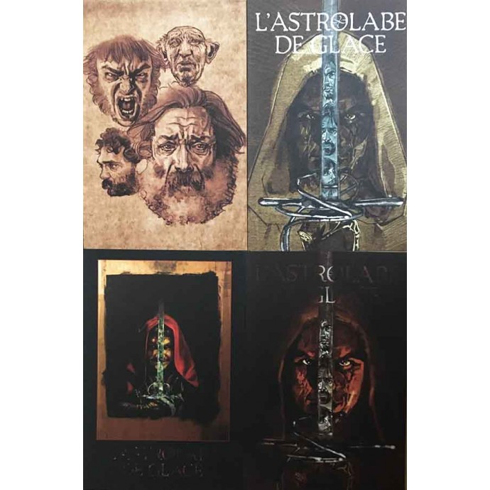 L'Astrolabe de Glace - Intégrale CanalBD - TL 2016 + ex-libris + Dédicace - 3