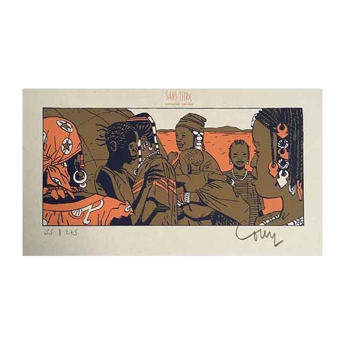 Zélie, Nord-Sud - Cosey - TL EO 1994 + sérigraphie - 2