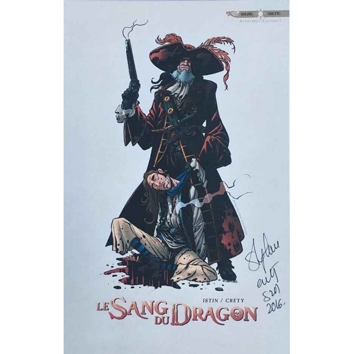 Sang du Dragon - 10. Lilith - EO 2016 + ex-libris + Dédicace - 3