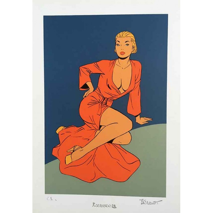Pin-up 1 + sérigraphie - 2000 - 1