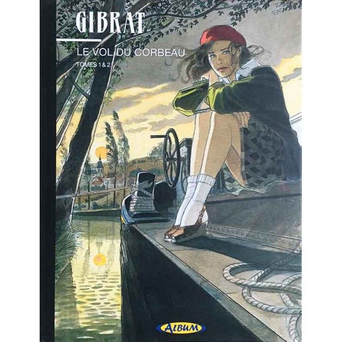 Gibrat - Vol du corbeau - Intégrale - Tomes 1 & 2 - TL 2005 Album + ex-libris - 1