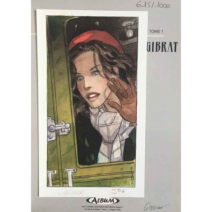 Gibrat - Vol du corbeau - Intégrale - Tomes 1 & 2 - TL 2005 Album + ex-libris - 2