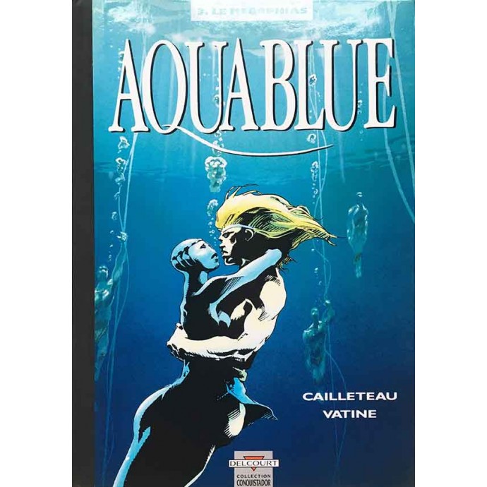 Aquablue - 3. Le Mégophias - TT 1990 signé - 1