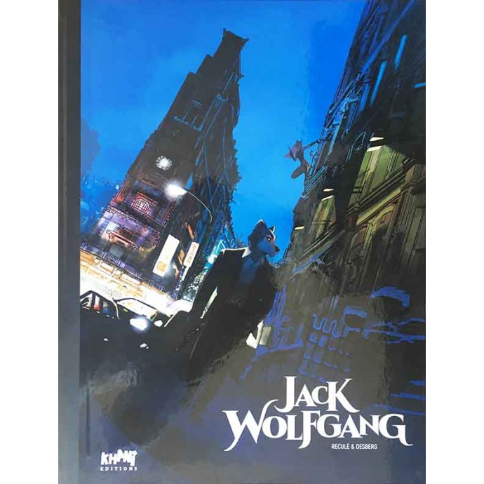 Jack Wolfgang - L'entrée du loup - TT 2017 + ex-libris + Dédicace - 1