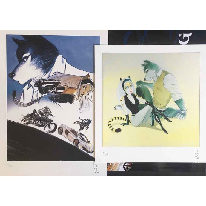 Jack Wolfgang - L'entrée du loup - TT 2017 + ex-libris + Dédicace - 3