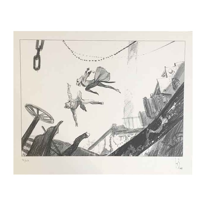 Jack Wolfgang - L'entrée du loup - TT 2017 + ex-libris + Dédicace - 5