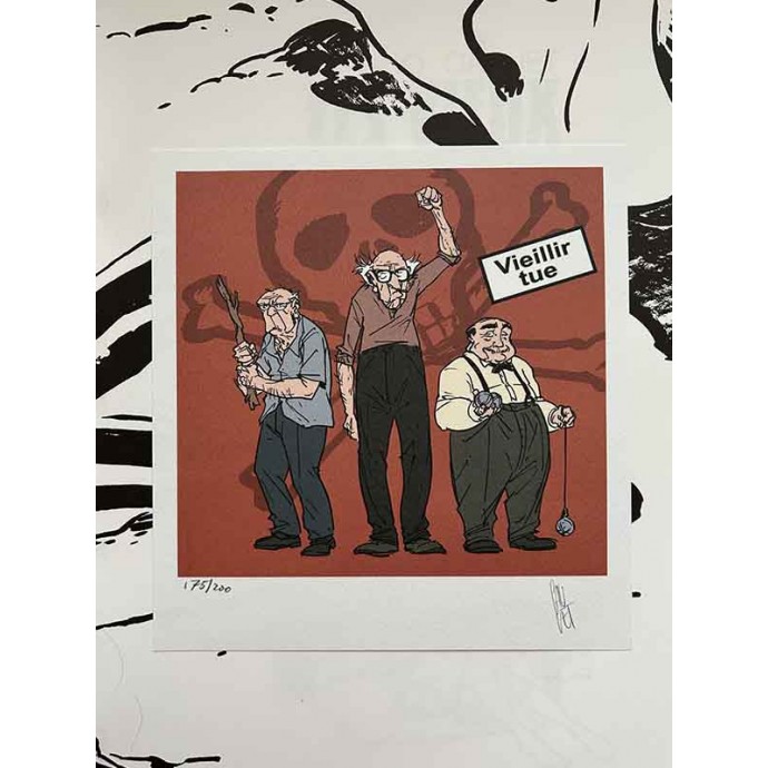 Vieux fourneaux - Int. t1 et t2 - TL 2014 + ex-libris - 2