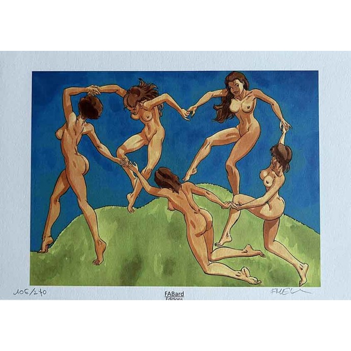 MEYNET Félix - Détours au musée - TL 2019 + ex-libris + timbre - 2