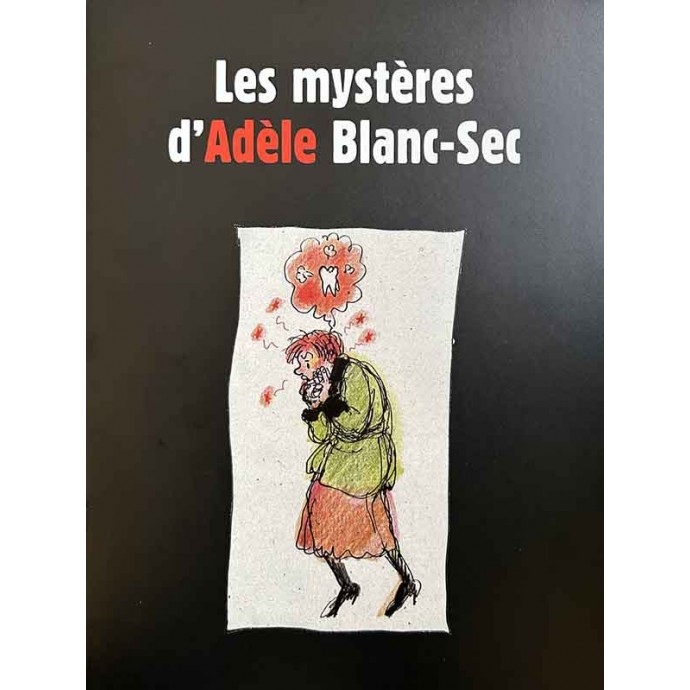 Adèle Blanc Sec - 8. Le Mystère des Profondeurs - Coffret CanalBD - EO 1998 + livret - 2