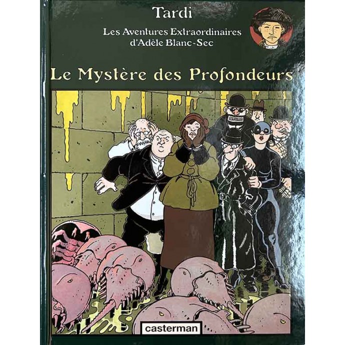 Adèle Blanc Sec - 8. Le Mystère des Profondeurs - Coffret CanalBD - EO 1998 + livret - 3