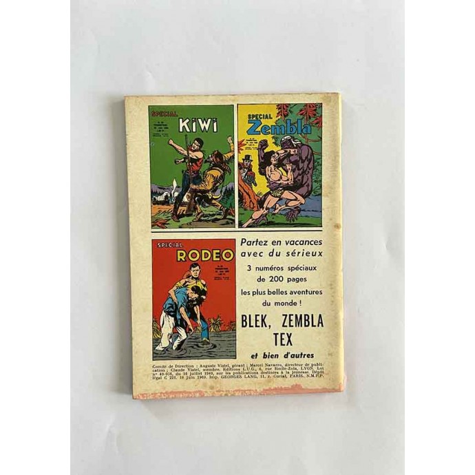 Kiwi - n° 170 - EO 1969 - 2