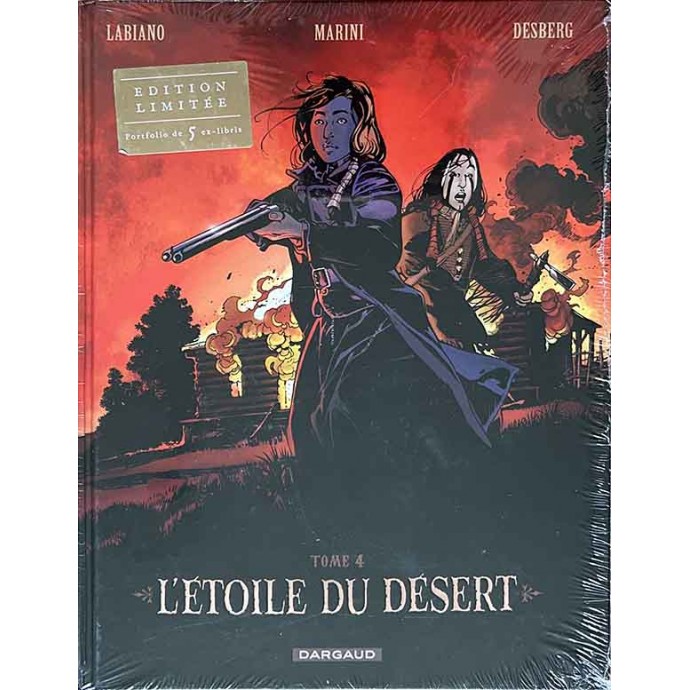 Etoile du Désert - tome 4 - TL EO 2017 + portfolio - 1