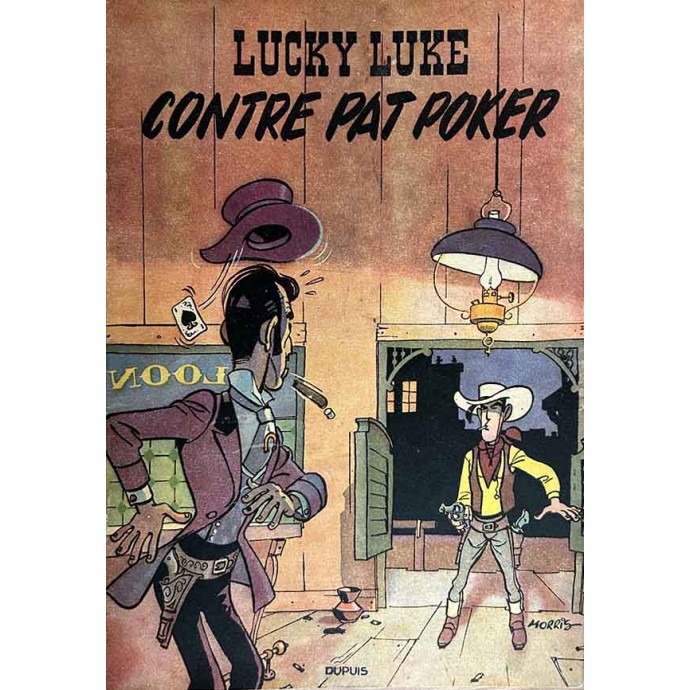 Lucky Luke contre Pat Poker - EO 1953 - 1