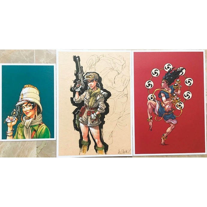 Sillage - Chasse Gardée - TL Angoulême 2012 + ex-libris - 2