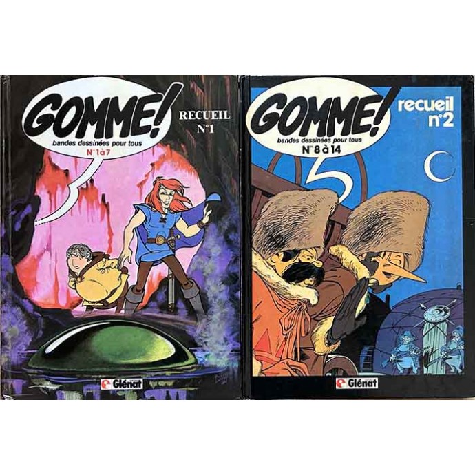 Gomme! - Recueils n°1 et n°2 - 1981/1982 - 1