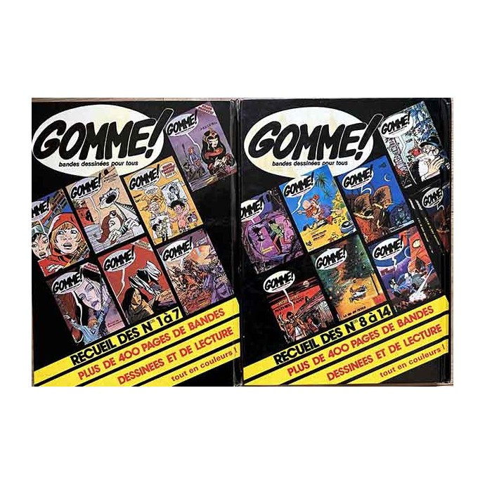 Gomme! - Recueils n°1 et n°2 - 1981/1982 - 2